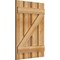Ekena Millwork Spaced Board-n-Batten Shutters w/Z-Bar, Rough Sawn Western Red Cedar, 23W x 32H, PR RBS06Z23X032RWR - alternate 3